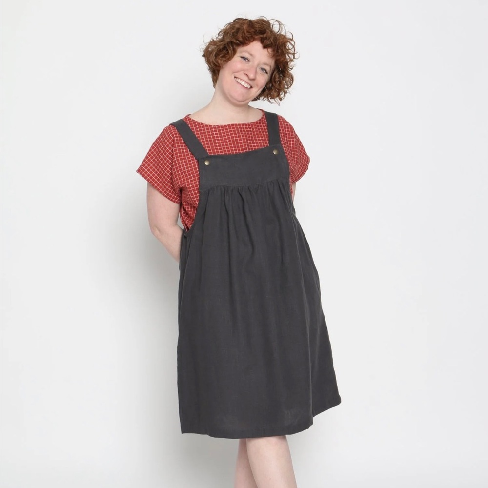NWOT Conscious Clothing Barcelona Dress XL in Stone